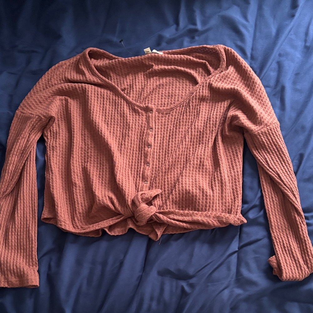 Express Pink Button Down Shirt